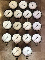 Манометри загальнотехнічні демонструє Ф160 мм М20*1,5 з радіальним штуцером