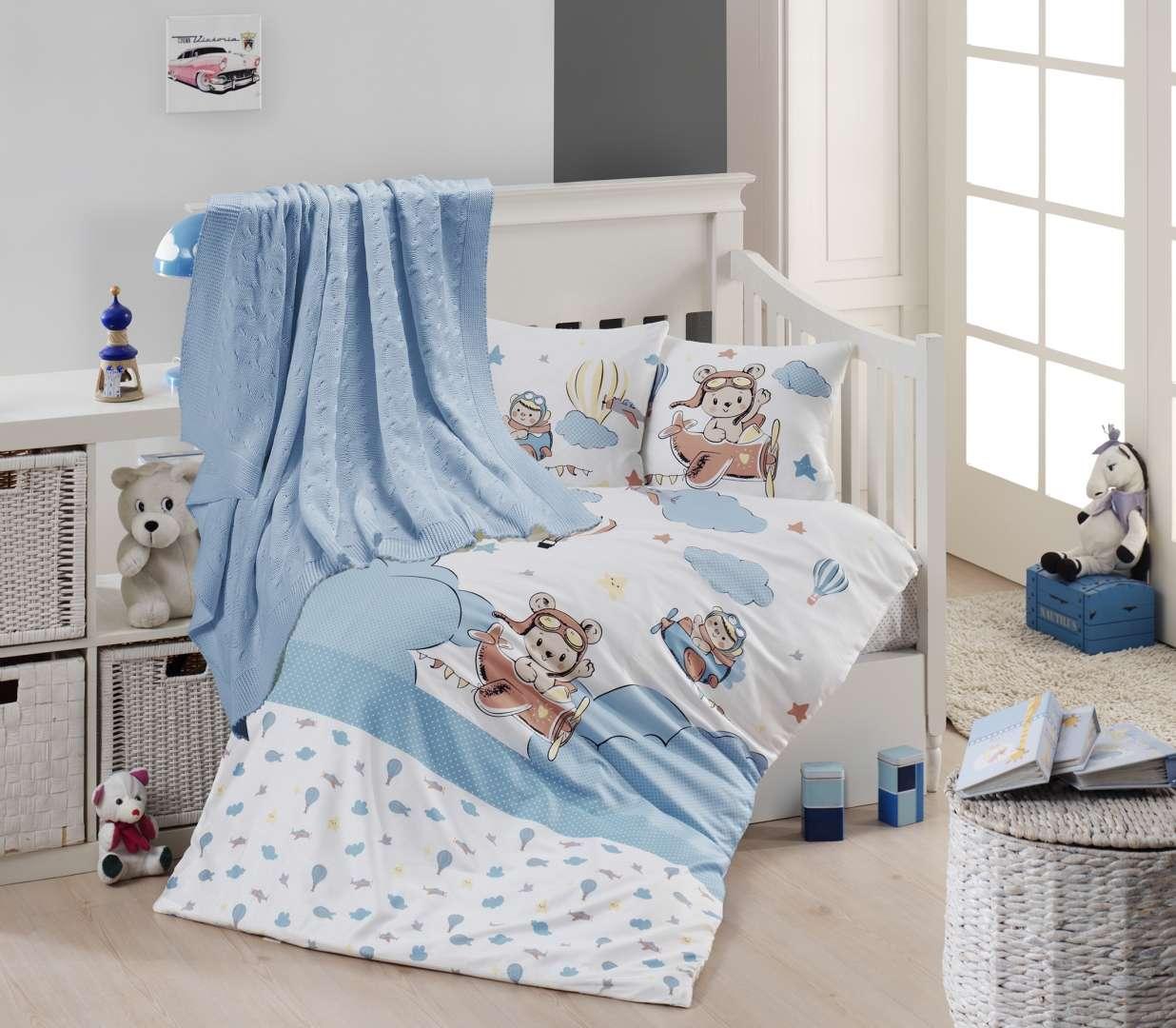 Комплект постільної білизни для немовлят First Choice Baby Nirvana 100х150 см. Baloon