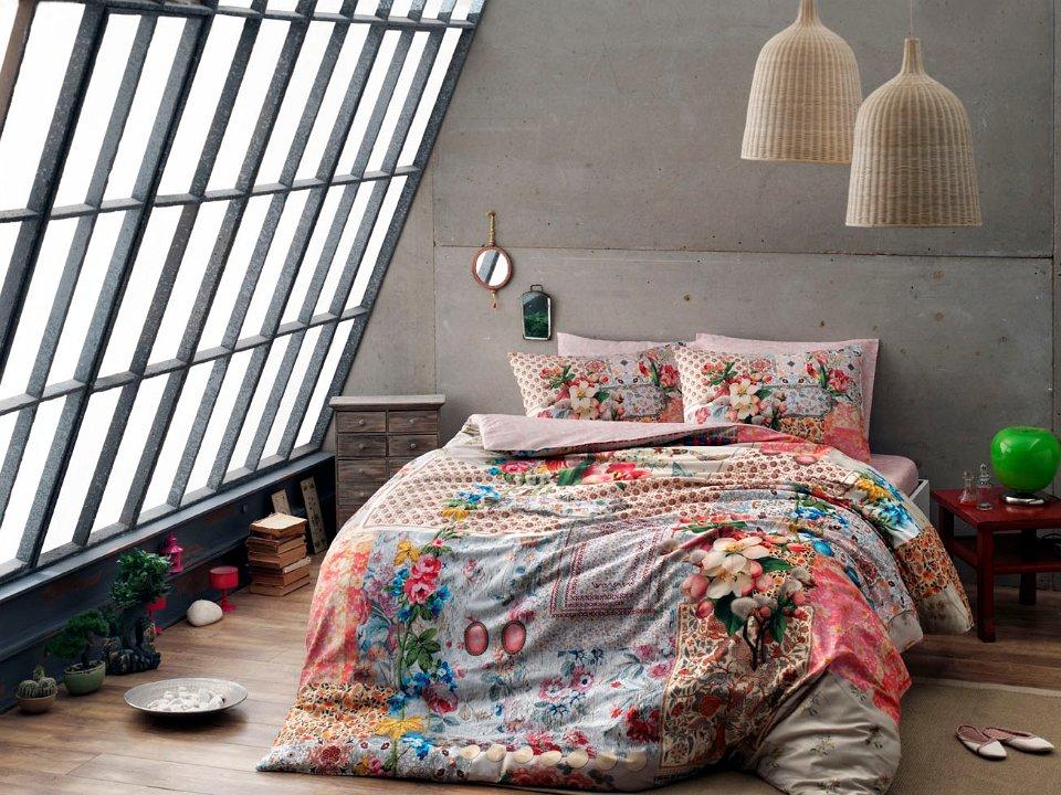 Постільна білизна TAC Satin 200×220 см Stella, фото 1