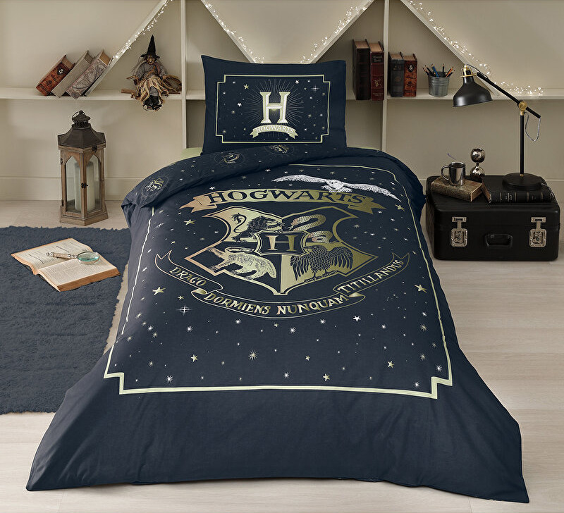 Постільна білизна Ozdilek Ranforce 160х220 Hogwarts Glam, фото 1