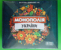 Игра STRATEG Настільна гра Монополія України (8+) (7008) в коробке Стратег