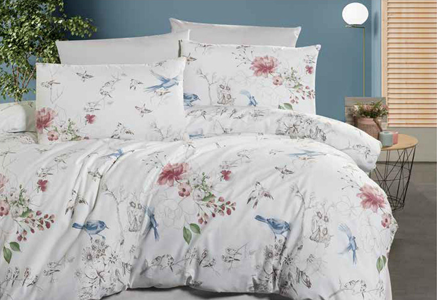 Постільна білизна First Choice Ranforce 160 х 220 см Hope Grey