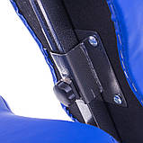 Масажний стілець "Spirit" синій (стілець для масажа шийно-комірцевої зони), фото 6