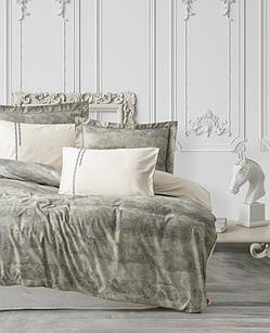 Комплект постільної білизни Cotton Box Elite Saten 200×220 Sendero Haki