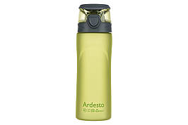 ARDESTO Пляшка для води 600 мл, зелені, пластик