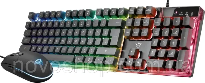 Комплект дротовий Trust GXT 838 Azor Gaming Combo USB ENG