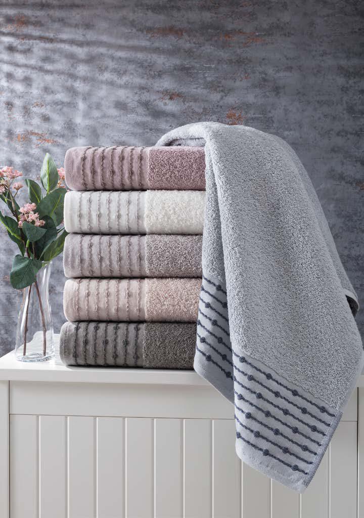 Набір рушників 70х140 см Pupilla Lona, банні 6 шт., фото 1