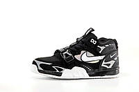 Мужские кроссовки Nike Air Trainer 1 SP (чёрные с белым) светоотражающие комбинированные кроссы К14226