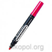 Маркер перманентний CENTROPEN 8566 червоний, товстий