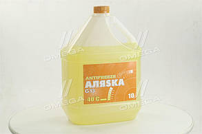 Антифриз Аляска ANTIFREEZE-40 (жовтий) Каністра 10л/9,83 кг 5371 UA26