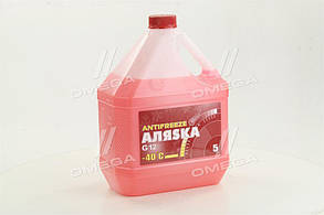 Антифриз Аляска ANTIFREEZE-40 (червоний) Каністра 5л/4,9 кг 5527 UA26