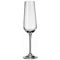 Набор бокалов для шампанского 6 штук 220 мл Bohemia Ardea b1SF57 (996749)