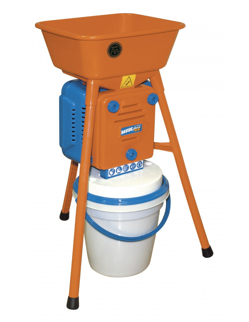 Зернодробарка Novital Davide 4V 550W- млин для зерна, бобів, кукурудзи, цукрової пудри, спецій