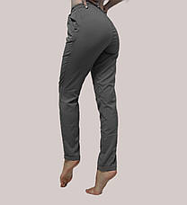 Батальні жіночі літні штани, софт No13 сірий, фото 3