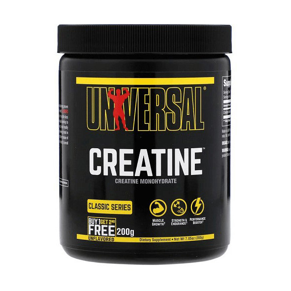 Купити Креатин моногідрат Universal Nutrition Creatine 200 g, ціна 1145 ...