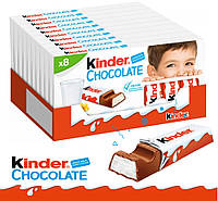 Упаковка шоколадок "Kinder Chocolate T8" 8*10шт.