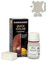 Краска для кожи серебряный металлик Tarrago Quick Color, 25 мл, TDC83(501)