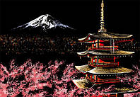 Скретч картина Mount Fuji (Гора Фудзияма) 41x29