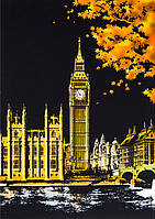 Скретч картина "Big Ben London" (Лондон) 41x29