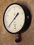 МТП-160, МП4-У, Манометр загальнотехнічний 4 кгс/см2 (0,4МПа,400 кПа) Ф160 мм М20*1,5 радіальний (ссор-НОВНІ!), фото 3