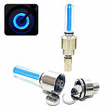 Неонові ніпели для авто, світлодіодна підсвітка коліс велосипеда, LED на ніпель, пара, фото 4