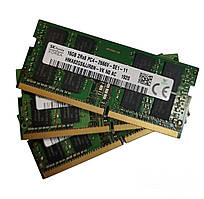 Пам'ять для ноутбука SoDIMM DDR4 16Gb 2Rx8 PC4-2666V SE1-11 SK Hynix HMA82GS6JJR8N-VK | Б/В
