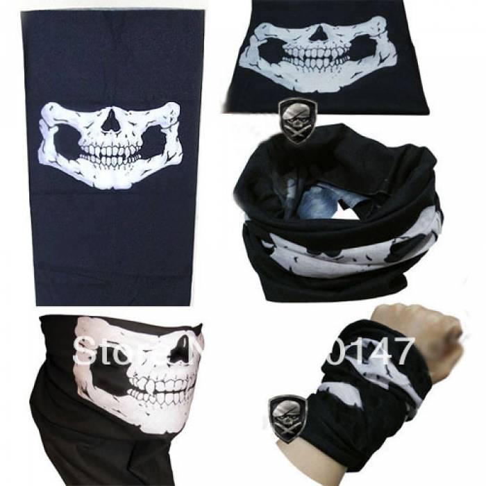 Баф із щелепою скелета, фото 1