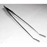 Вигнутий пінцет UP D-608, фото 5