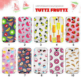 Ультратонкий прозорий чохол з малюнком для Samsung Galaxy Note 2 N7100 (80 дизайнів)