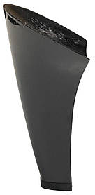 Жіночий підбор пластиковий 9503 Чорний р.1-3  Висота 9,1-9,4-9,6 см