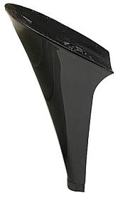 Жіночий підбор пластиковий 9504 Чорний р.1-3  Висота 8,9-9,2-9,5 см