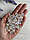 Намистини ромбик "Кришталевий" 12 мм , хамелон 500 грам, фото 5