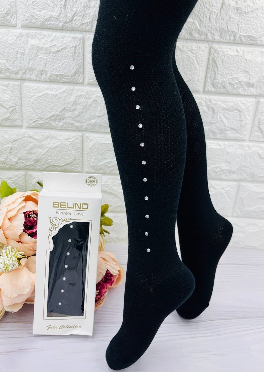 Колготи для дівчинки зі стразами турецькі