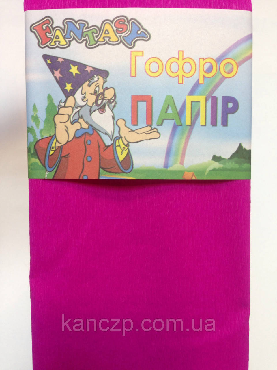 Креп-папір 50*200 малин., фото 1