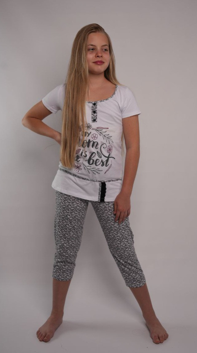 Піжама молодіжна з капрями., фото 1