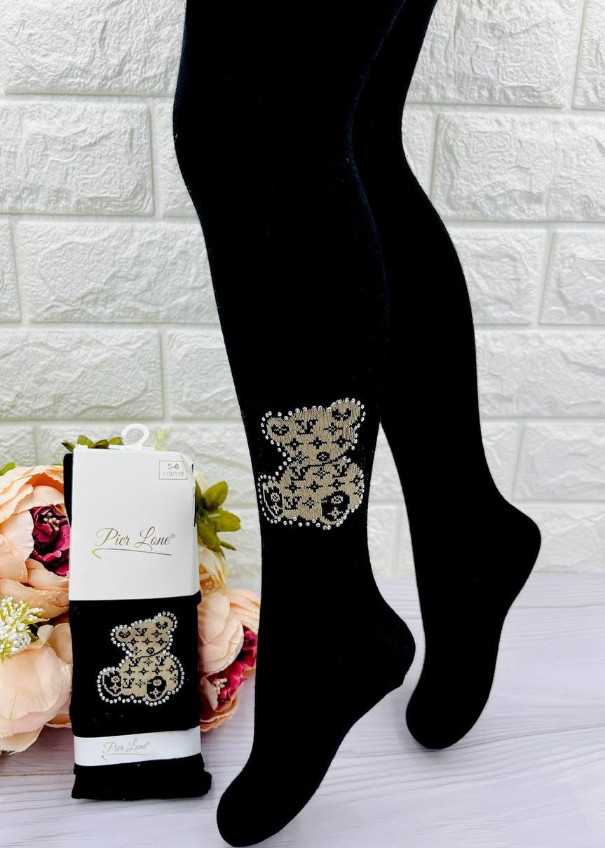 Колготи для дівчинки з ведмедиком Турецькі ТМ Pier Lone