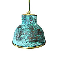 Светильник подвесной купол Loft Steampunk [ Pendant Green Patina ]