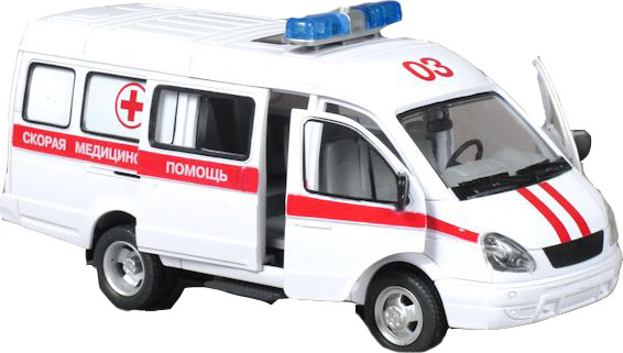 Дитяча інерційна машинка Joy Toy Швидка допомога/Служба порятунку 9098, фото 1