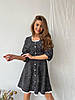 Літня сукня-халат на ґудзиках рукав до ліктя із софту розміри норма, фото 3