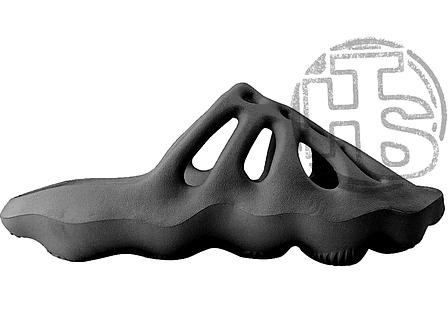Жеські шльопанці Adidas Yeezy 450 Slide Black ALL08790, фото 2