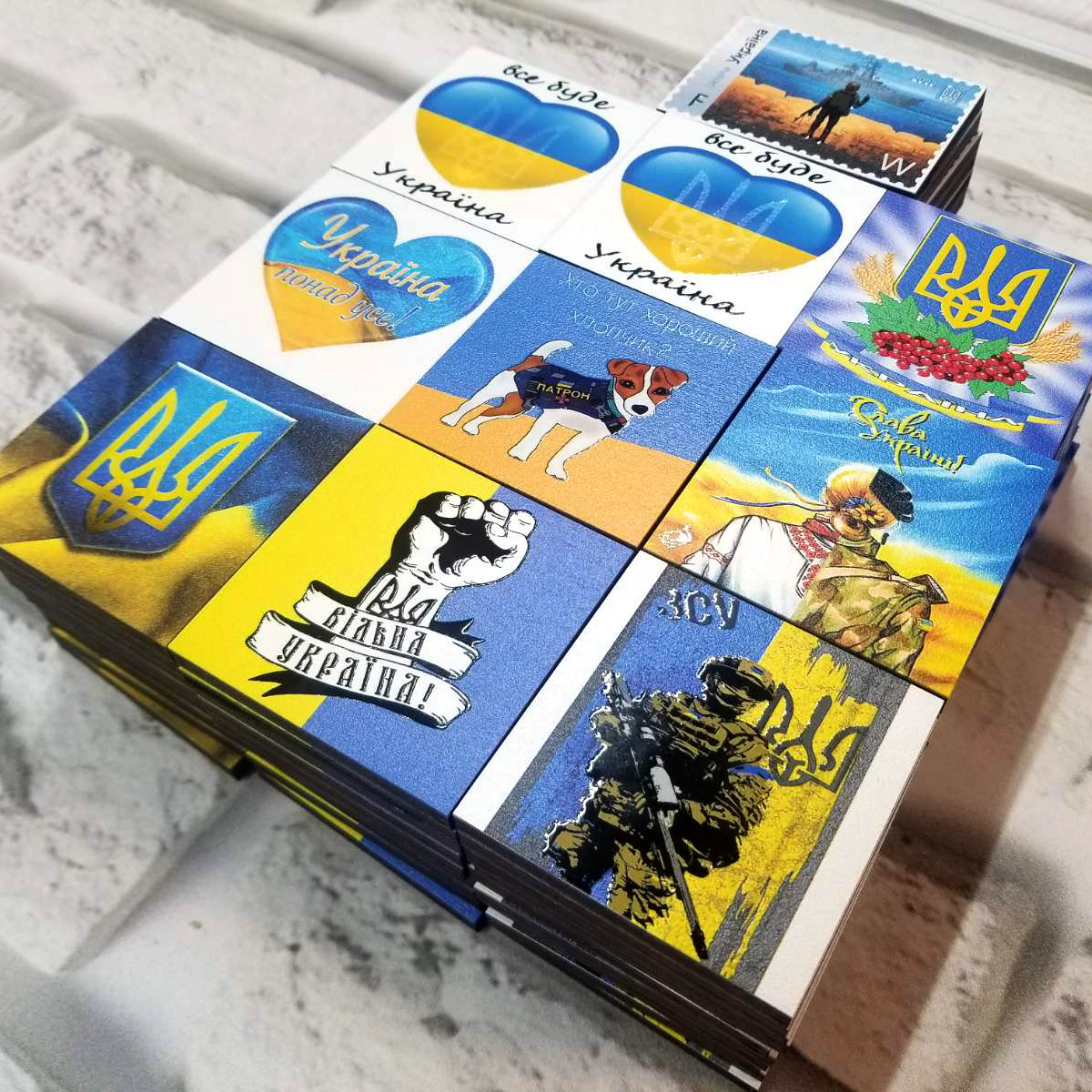 Магніт на холодильник 6х6