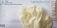 Перчатки смотровые нестер. неопудр, Mikro-TOUCH ULTRA р.L (уп.50 пар)