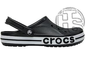 Жіночі шльопанці Crocs Bayaband Black White ALL08687
