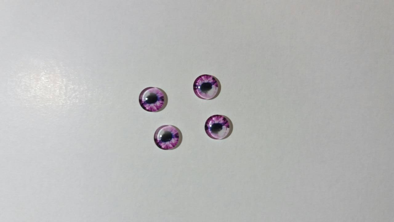 

Глаза, стекло. №17 Клеевые. Диаметр 10 мм