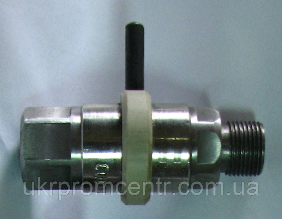 КРАН ДИСКОВИЙ ПІДМЕНОМЕТР PN 100