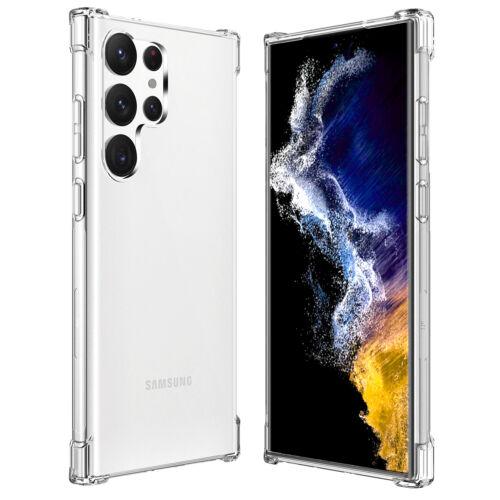 Силіконовий чохол Shockproof для Samsung Galaxy S22 Ultra (закрита камера)