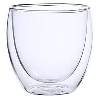 Набор стеклянных стаканов с двойными стенками Con Brio CB-8309-2 90 мл