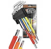 Набір зірочок TORX T10-T50, довгі, S2, C6602