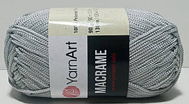 Нитки пряжа для в'язання MACRAME Макраме № 149 - сірий
