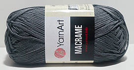 Нитки пряжа для в'язання MACRAME Макраме № 159 - сірий